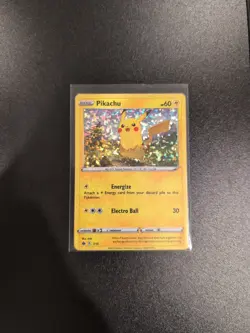 Pokemon Pikachu McDonald's Promos 2022 07/15 Holo LP - Image 1