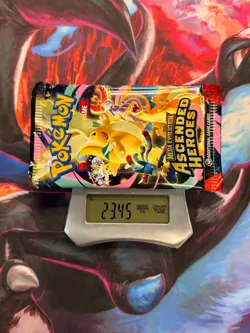 2026 Pokemon Ascended Heroes Booster Pack 23.43 G (Ex Heavy) (Poss God Pack!!) - Image 2