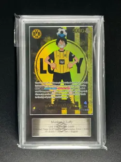 [ARS 10+] Monkey D Luffy ST13-003 BVB Borussia Dortmund ONE PIECE Matchday Promo - Image 3