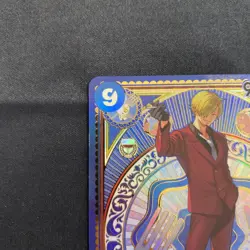 SANJI OP06-119 SP ONE PIECE A FIST OF DEVINE SPEED ENGLISH Full Art Holo - Image 3