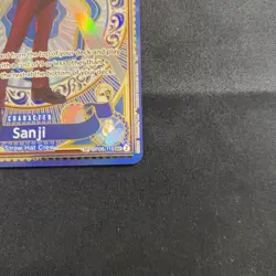 SANJI OP06-119 SP ONE PIECE A FIST OF DEVINE SPEED ENGLISH Full Art Holo - Image 5
