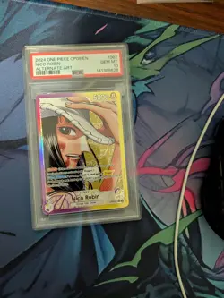 2024 ONE PIECE EMPERORS IN THE NEW WORLD NICO ROBIN LEADER ALT ART CGC 10 - Image 1