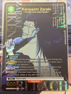 Union Arena Bleach Vol. 1 Kenpachi Zaraki UE01BT/BLC-1-081 SR* English NM - Image 1