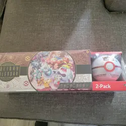 Pokemon TCG 2025 Holiday Advent Calendar Bundle Costco Exclusive Sealed New - Image 2