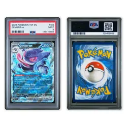 Gengar EX Pokemon Tef EN-Temporal Forces 2024 #104 PSA 9 - Image 3