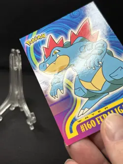 Topps Feraligatr Animation Non-Foil Card #160 Johto League Champions Pokemon - Image 3