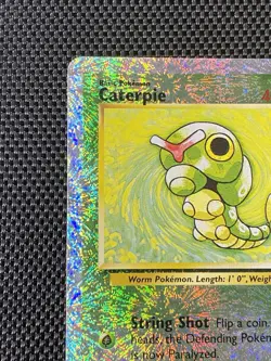 Pokemon TCG Caterpillar (69/110) Reverse Holo Card Legendary Col HP/MP - Image 2