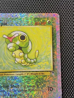 Pokemon TCG Caterpillar (69/110) Reverse Holo Card Legendary Col HP/MP - Image 3