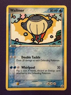 Wailmer 69/92 EX Legend Maker Common Pokemon Card LP - Image 1