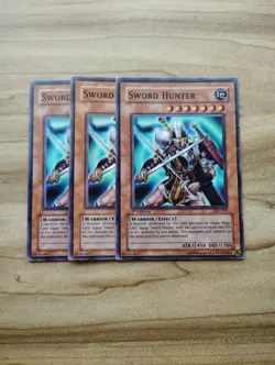 Yu-Gi-Oh! - Sword Hunter 3X - Complete Playset Of Cards - Image 1