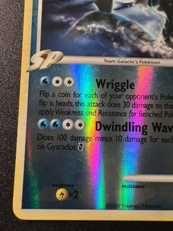 Gyarados G 30/127 Platinum SP Pokemon Card Reverse Holo Foil Rare Near Mint - Image 5