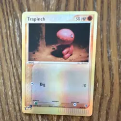 Pokemon Trapinch Dragon 78/97 Reverse Holo Basic 50HP Common Dig Card - Image 1