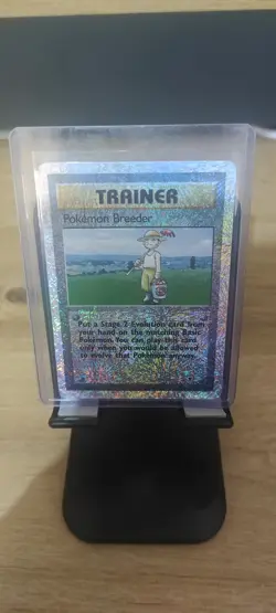 Pokemon Breeder Reverse Holo - 102/110 Legendary Collection Pokemon Card - 2002 - Image 1