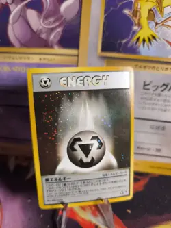 Pokemon Karte Card Metal Energy Metall Energie Neo Genesis Holo japan NM+ Swirl - Image 1