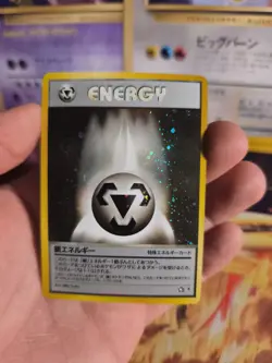 Pokemon Karte Card Metal Energy Metall Energie Neo Genesis Holo japan NM+ Swirl - Image 5