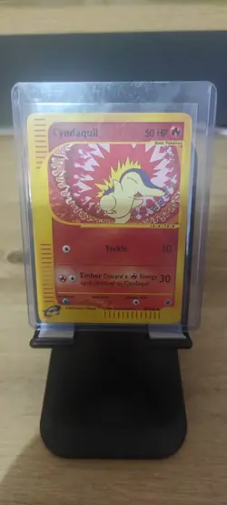 Cyndaquil Reverse Holo - 105/165 Expedition Base Set Pokemon Card - 2002 - Image 1