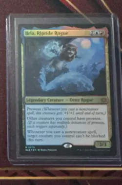 Wizards of the Coast Bria, Riptide Rogue Bloomburrow Mythic Blue Green 375 - Image 1