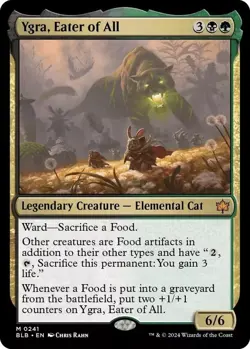 MTG Ygra, Eater of All FOIL - BLB Bloomburrow NM - Image 1
