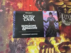 MTG Secret Lair Dungeons & Dragons Shadowheart's Devotion FOIL SEALED NEW - Image 1