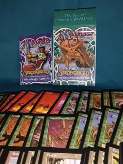 1997 Magic The Gathering - Stronghold The Spikes Theme Deck - Used/English - Image 1