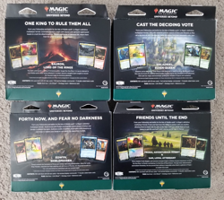 Set of all 4 Sealed Commander Decks Lord of the Rings Tales Middle Earth LTR MTG - Image 3
