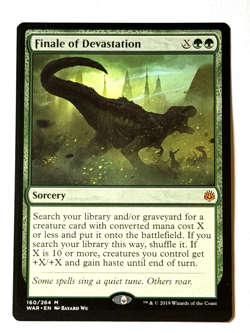 Finale of Devastation MTG - War of the Spark- Magic The Gathering -NM - Image 1