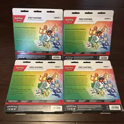 Pokemon First Partner Illustration Collection Series 1 - Lot of 4 - Image 2