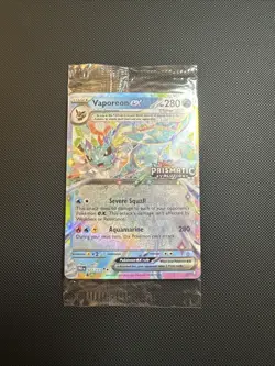 2025 Pokemon Prismatic Evolutions COMPLETE SET Surprise Box STAMPED Promo 9/9 - Image 4