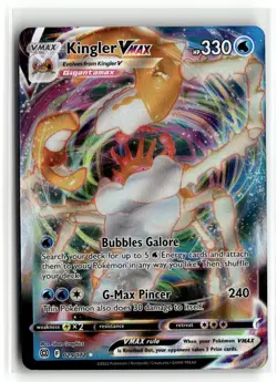 2022 Pokemon - Sword & Shield Brilliant Stars Kingler VMAX #29/172 - Image 1