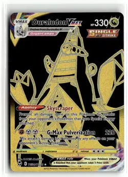 2022 Pokemon - Sword & Shield Silver Tempest Duraludon VMAX #TG30/TG30 - Image 1