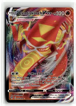 2020 Pokemon - Darkness Ablaze Centiskorch VMAX #34/189 - Image 1