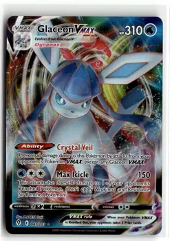2021 Pokemon - Sword & Shield Evolving Skies Glaceon VMAX #41/203 - Image 1