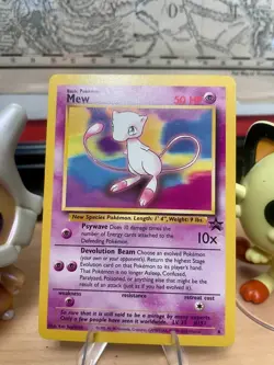 Pokemon Mew NM 08/53 Wotc Black Star Promo Regular - Image 1