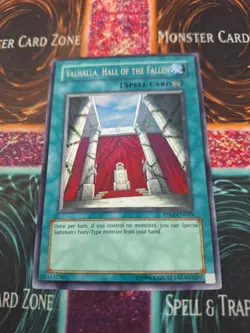 Yugioh Valhalla, Hall of the Fallen PP02-EN020 Secret Rare Unlimited Near Mint - Image 1
