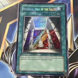 Yugioh Valhalla, Hall of the Fallen PP02-EN020 Secret Rare VLP - Image 1