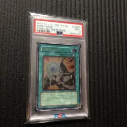 Yugioh! Neos Force STON-EN039 Ultimate Rare 1st Edition PSA Graded MINT 9 - Image 1