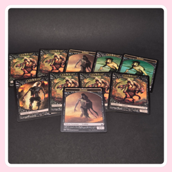 MTG Zombie Token Lot x10 Magic the Gathering Black Undead Commander EDH #4 - Image 2