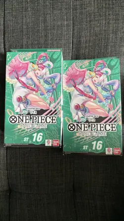 Bandai One Piece CCG Starter Deck Uta ST-16 Card New and sealed - Image 3
