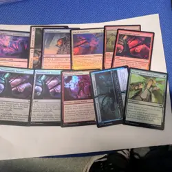 11 X Magic The Gathering Commander Duskmourn Foil Common/ Uncommon Job Lot Ex Co - Image 1