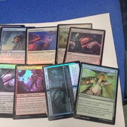 11 X Magic The Gathering Commander Duskmourn Foil Common/ Uncommon Job Lot Ex Co - Image 3