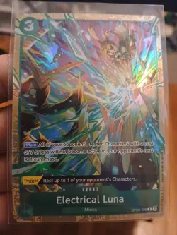 One Piece: Premium Collection Vol. 5 Electrical Luna OP08-036 (Alt Art / Promo) - Image 1