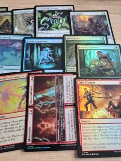 18 X Magic The Gathering Commander Duskmourn Foil Common/ Uncommon Job Lot Ex Co - Image 3