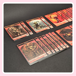 MTG Goblin Token Lot x30 Magic the Gathering Red Tribal Commander EDH - Image 2