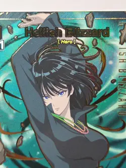 Union Arena - One Punch Man - Hellish Blizzard - 020 - U* - Alt Art - NM - Image 5