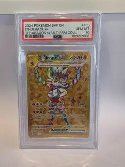 Cinderace Promo SVP 163 PSA 10 Pokemon TCG - Image 1