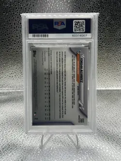 2020 Topps Chrome Yordan Alvarez Refractor PSA 9 #200 (RC) - Image 2