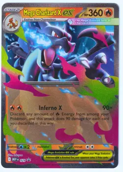 Mega Charizard X ex Promo ME: Mega Evolution Promo 029 NM Pokemon TCG - Image 1
