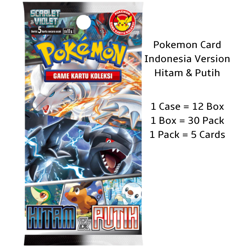 Pokemon Card Indonesia Version Black & White Booster - Box (30 Pack) - Image 1