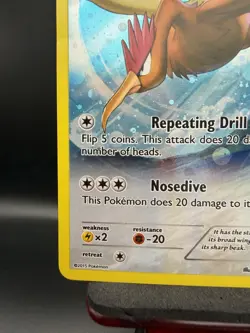 Fearow XY57 Black Star Promo Holo Pokemon Card 2015 XY LP - Image 5