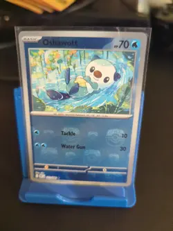 Oshawott (Master Ball Pattern) 021/086 White Flare - English Pokemon Card - NM/M - Image 1